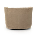 This fashion-forward upholstered piece, the Mila Swivel Chair mixes an elegant fabric with interesting design elements from stainless steel to exposed hardwoods. Each piece features North American-made hardwood frames, steel suspension and hand craftsmanship for quality and comfort. Amethyst Home provides interior design services, furniture, rugs, and lighting in the Kansas City metro area.