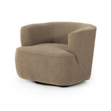 This fashion-forward upholstered piece, the Mila Swivel Chair mixes an elegant fabric with interesting design elements from stainless steel to exposed hardwoods. Each piece features North American-made hardwood frames, steel suspension and hand craftsmanship for quality and comfort. Amethyst Home provides interior design services, furniture, rugs, and lighting in the Monterey metro area.