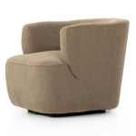 This fashion-forward upholstered piece, the Mila Swivel Chair mixes an elegant fabric with interesting design elements from stainless steel to exposed hardwoods. Each piece features North American-made hardwood frames, steel suspension and hand craftsmanship for quality and comfort. Amethyst Home provides interior design services, furniture, rugs, and lighting in the Omaha metro area.
