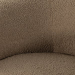 This fashion-forward upholstered piece, the Mila Swivel Chair mixes an elegant fabric with interesting design elements from stainless steel to exposed hardwoods. Each piece features North American-made hardwood frames, steel suspension and hand craftsmanship for quality and comfort. Amethyst Home provides interior design services, furniture, rugs, and lighting in the Seattle metro area.