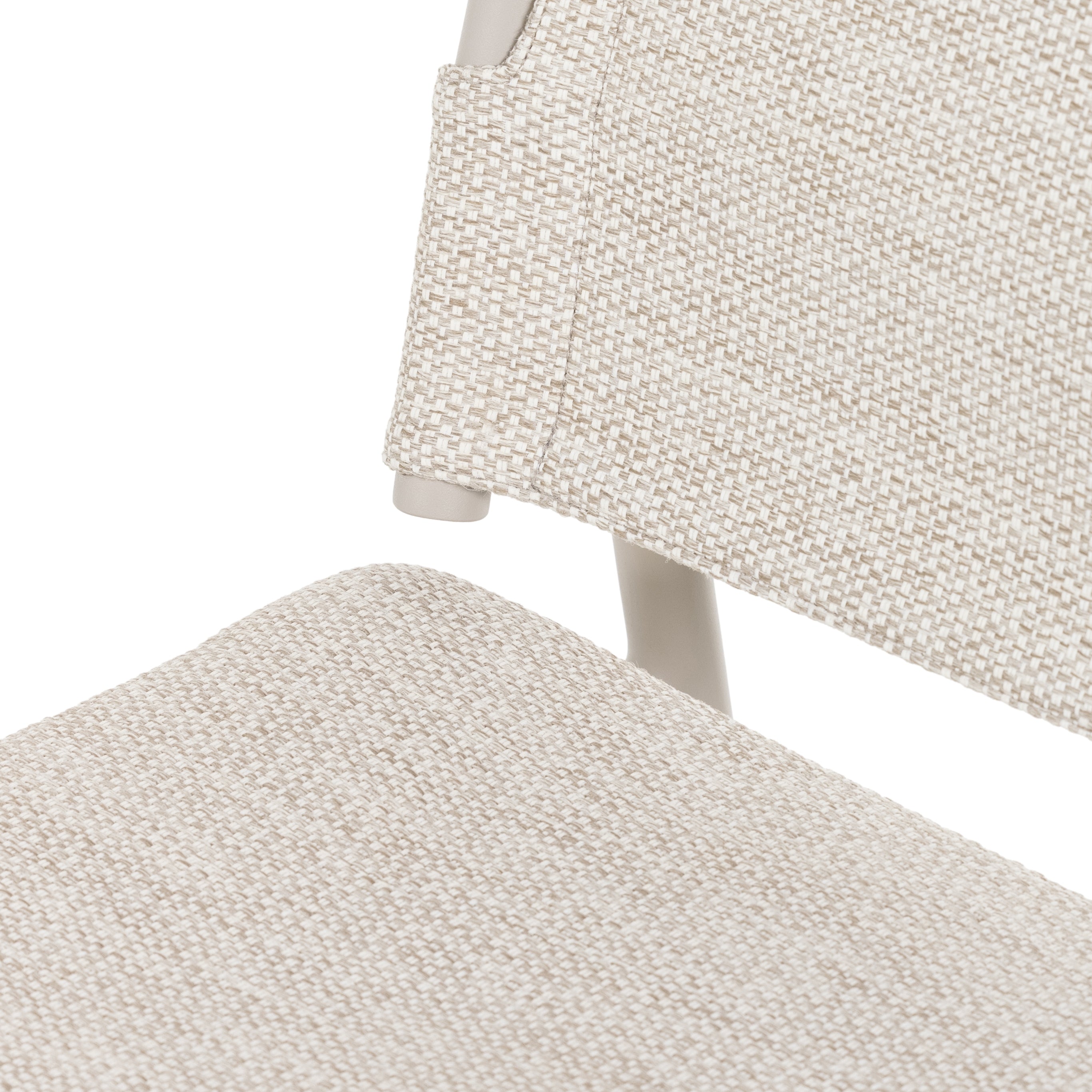 Featuring Miller Dove Taupe Outdoor Dining Chair by Four Hands at Amethyst Home. Make a beautifully monochromatic statement, indoors or out. Finished in a light taupe, slim, airy aluminum frames all-weather wicker seating with a top cushion for added comfort. Cover or store indoors during inclement weather and when not in use.Overall Dimensions: 19"W x 22"L x 35"H
Collection: Sol. Amethyst Home provides interior design, new construction, custom furniture, and area rugs in the Nashville metro area.