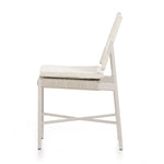 Featuring Miller Dove Taupe Outdoor Dining Chair by Four Hands at Amethyst Home. Make a beautifully monochromatic statement, indoors or out. Finished in a light taupe, slim, airy aluminum frames all-weather wicker seating with a top cushion for added comfort. Cover or store indoors during inclement weather and when not in use.Overall Dimensions: 19"W x 22"L x 35"H
Collection: So. Amethyst Home provides interior design, new construction, custom furniture, and area rugs in the Washington metro area.