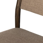 Featuring Morena Dining Chair by Four Hands at Amethyst Home. Mixed materials place a modern twist on the sling-back dining chair. A solid oak frame forms rounded dowel legs for a touch of traditionalism, with performance fabric perfect for everyday dining.
Overall Dimensions: 20"W x 22"L x 34"HColors: Alcala Fawn , Warm OakMaterials: 70%Pl, 20%Vi, 10%Li , Solid OakWeight: 13.23. Amethyst Home provides interior design, new construction, custom furniture and area rugs in the Laguna Beach metro area