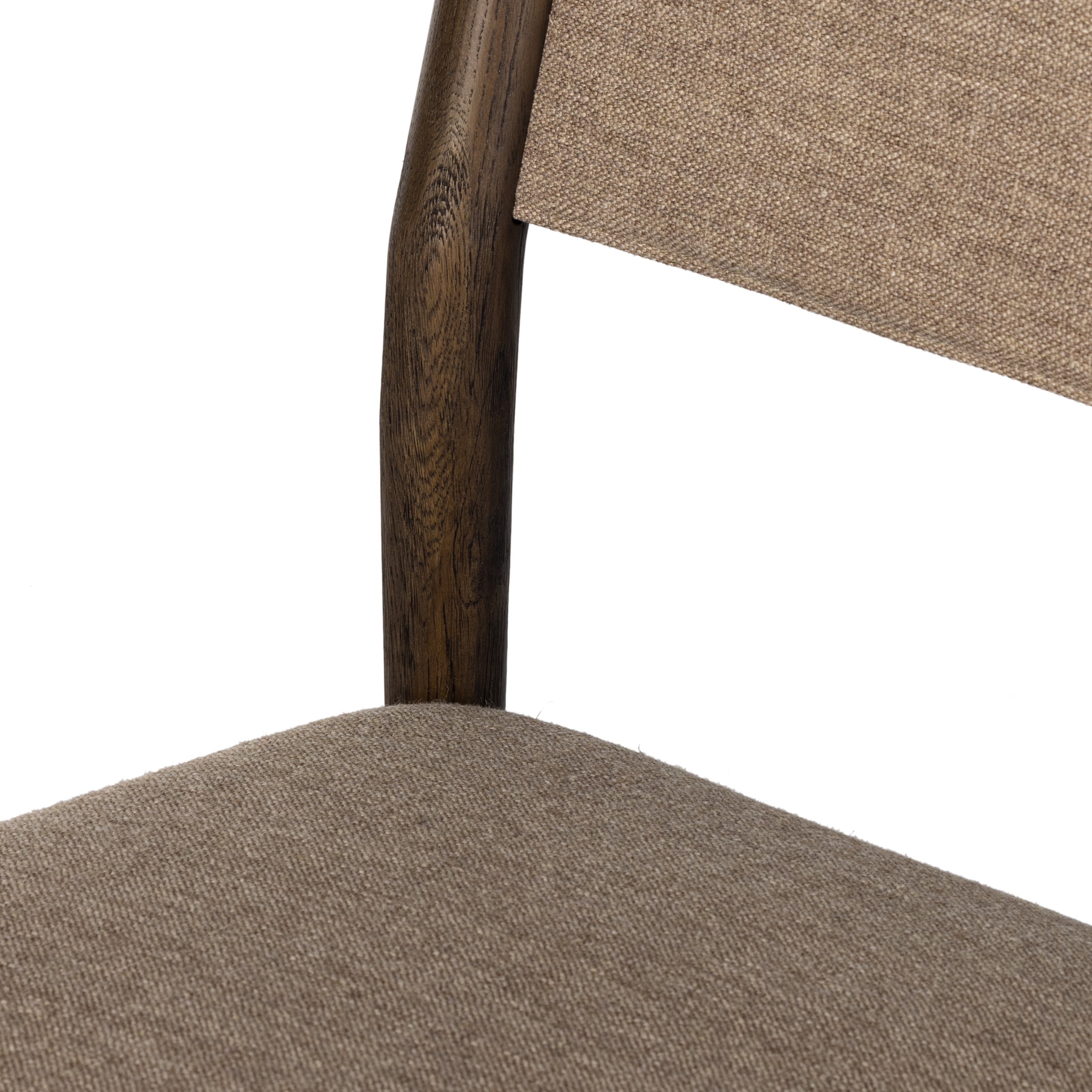 Featuring Morena Dining Chair by Four Hands at Amethyst Home. Mixed materials place a modern twist on the sling-back dining chair. A solid oak frame forms rounded dowel legs for a touch of traditionalism, with performance fabric perfect for everyday dining.
Overall Dimensions: 20"W x 22"L x 34"HColors: Alcala Fawn , Warm OakMaterials: 70%Pl, 20%Vi, 10%Li , Solid OakWeight: 13.23. Amethyst Home provides interior design, new construction, custom furniture and area rugs in the Laguna Beach metro area