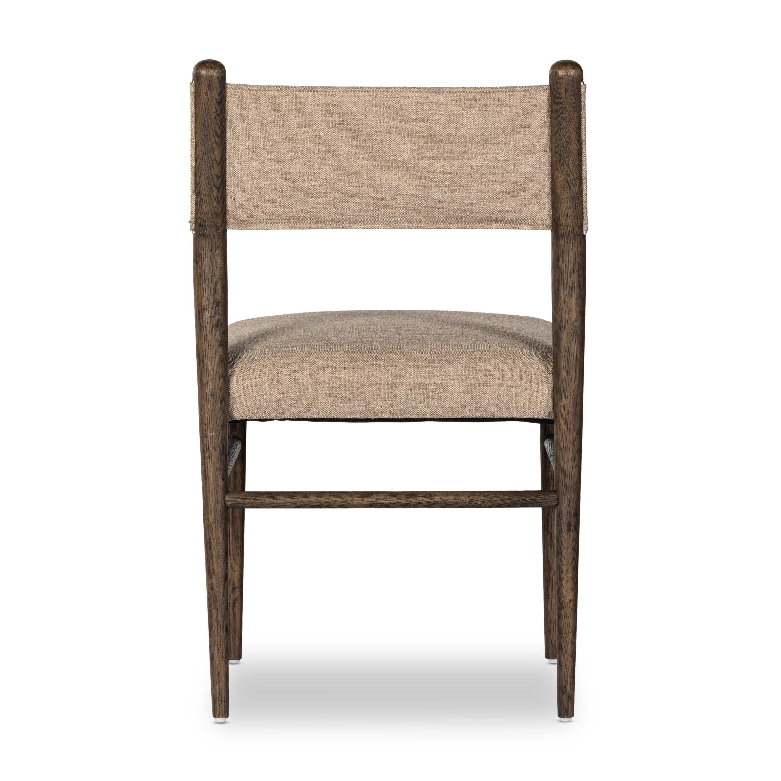 Featuring Morena Dining Chair by Four Hands at Amethyst Home. Mixed materials place a modern twist on the sling-back dining chair. A solid oak frame forms rounded dowel legs for a touch of traditionalism, with performance fabric perfect for everyday dining.
Overall Dimensions: 20"W x 22"L x 34"HColors: Alcala Fawn , Warm OakMaterials: 70%Pl, 20%Vi, 10%Li , Solid OakWeight: 13.23Seat De. Amethyst Home provides interior design, new construction, custom furniture and area rugs in the Omaha metro area