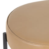 Featuring Nocona Natural Leather-Bar Stool by Four Hands at Amethyst Home. Modern minimalist to a T. Slim and airy, gunmetal-finished iron legs form a cradle-style frame for tan top-grain leather seating, perfectly sized for the bar.Overall Dimensions: 17.50"W x 17.50"L x 30"H
Collection: SevillaColors: Gunmetal ,Natural LeatherMaterials: Iron ,Top Grain Leather Weight: 9.7 lbsSeat D. Amethyst Home provides interior design, new construction, custom furniture, and area rugs in the Omaha metro area.