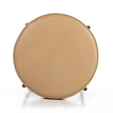 Featuring Nocona Natural Leather-Bar Stool by Four Hands at Amethyst Home. Modern minimalist to a T. Slim and airy, gunmetal-finished iron legs form a cradle-style frame for tan top-grain leather seating, perfectly sized for the bar.Overall Dimensions: 17.50"W x 17.50"L x 30"H
Collection: SevillaColors: Gunmetal ,Natural LeatherMaterials: Iron ,Top Grain Leather Weight: 9.7 lbsSe. Amethyst Home provides interior design, new construction, custom furniture, and area rugs in the San Diego metro area.