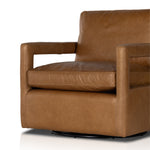 Featuring Olson Sonoma Butterscotch Swivel Chair by Four Hands at Amethyst Home. Low, structured seating upholstered in butterscotch-finished top-grain leather atop a 360-degree swivel.Overall Dimensions: 30"W x 36"L x 32"H
Collection: GraysonColors: Sonoma ButterscotchMaterials: Top Grain Leather Weight: 70.55 lbsSeat Depth: 22"Seat Height: 18"Arm Height from Floor: 23.5"Arm He. Amethyst Home provides interior design, new construction, custom furniture, and area rugs in the Scottsdale metro area.