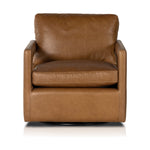 Featuring Olson Sonoma Butterscotch Swivel Chair by Four Hands at Amethyst Home. Low, structured seating upholstered in butterscotch-finished top-grain leather atop a 360-degree swivel.Overall Dimensions: 30"W x 36"L x 32"H
Collection: GraysonColors: Sonoma ButterscotchMaterials: Top Grain Leather Weight: 70.55 lbsSeat Depth: 22"Seat Height: 18"Arm Height from Floor: 23.5"Arm Heigh. Amethyst Home provides interior design, new construction, custom furniture, and area rugs in the Seattle metro area.