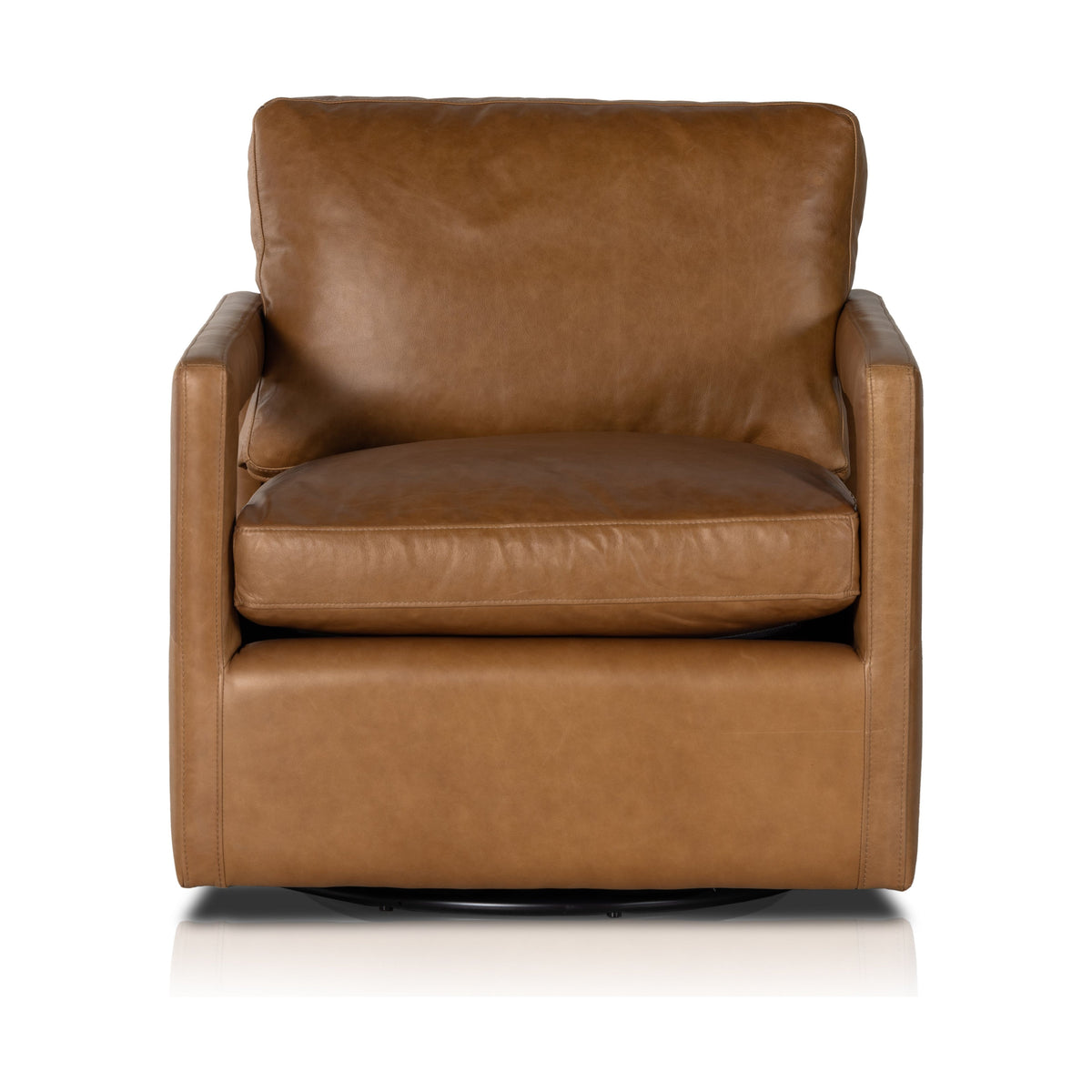 Chaise pivotante Olson Sonoma caramel écossais | expédition le 18/01/2024