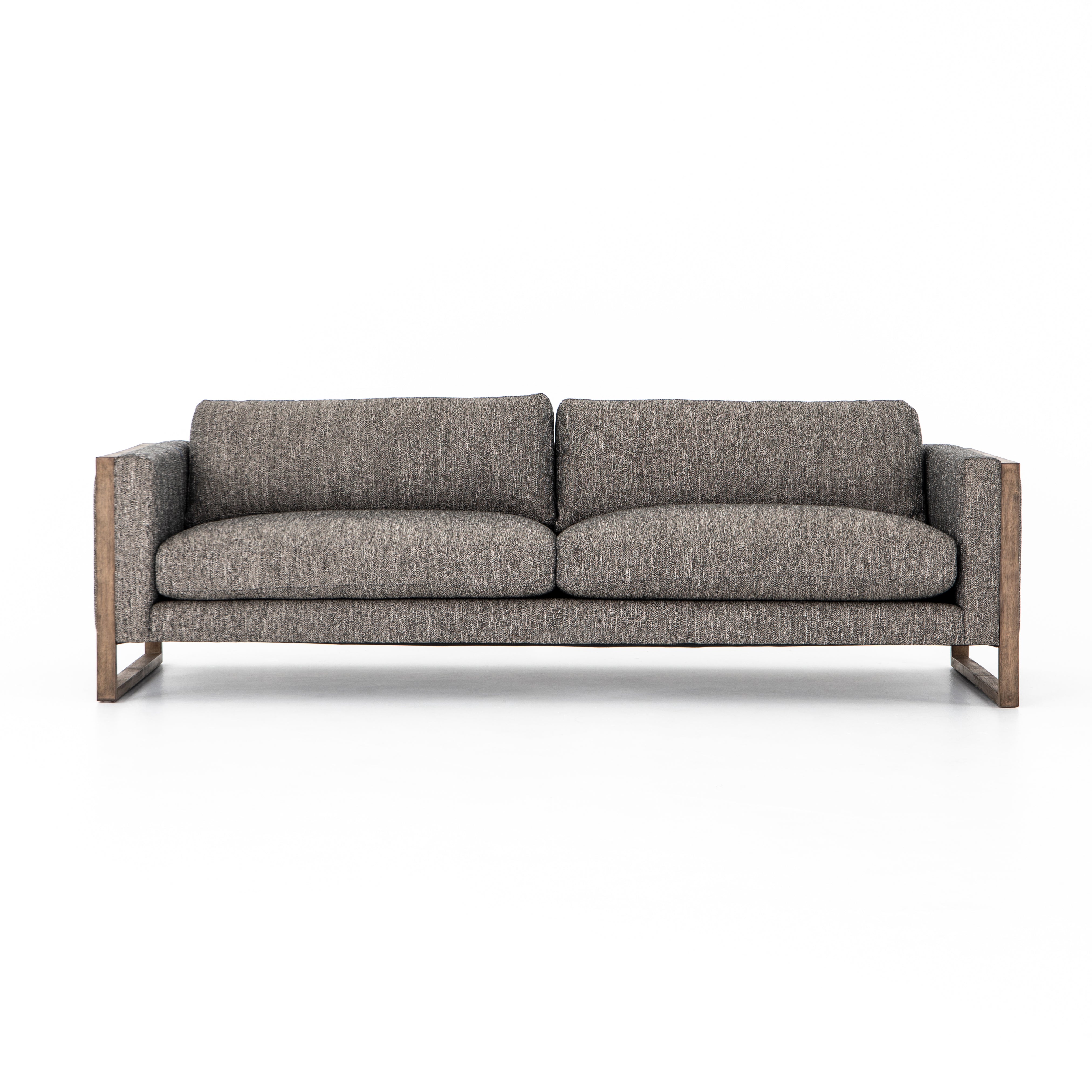 Featuring Otis Arden Charcoal Sofa by Four Hands at Amethyst Home. Crisp, clean comfort. Charcoal-colored upholstery of performance grade cradles within an exposed parawood frame, for detail-driven contrast. Performance fabrics are specially created to withstand spills, stains, high traffic and wear, ensuring long-term comfort and unmatched durability.
Collection: KensingtonColors: A. Amethyst Home provides interior design, new construction, custom furniture, and area rugs in the Omaha metro area.