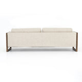 Featuring Otis Thames Cream Sofa by Four Hands at Amethyst Home. Crisp, clean comfort. Cream-colored upholstery of performance grade cradles within an exposed parawood frame, for detail-driven contrast. Performance fabrics are specially created to withstand spills, stains, high traffic and wear, ensuring long-term comfort and unmatched durability.
Collection: KensingtonColors: Th. Amethyst Home provides interior design, new construction, custom furniture, and area rugs in the Charlotte metro area.