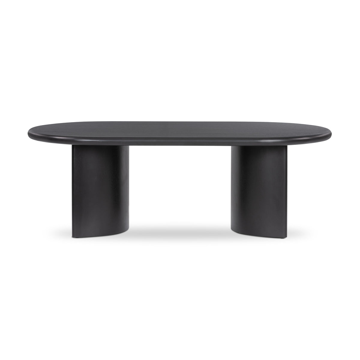 Table basse en acacia noir vieilli Paden | prêt pour l'expédition!