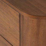 Featuring Paden Seasoned Brown Acacia Nightstand by Four Hands at Amethyst Home. Seasoned brown acacia forms a curved pedestal base, bringing gentle curves to a classic nightstand shape.
Collection: HaidenColors: Seasoned Brown Acacia Solid ,Seasoned Brown Acacia ,GunmetalMaterials: Solid Acacia ,Thin Acacia Veneer ,IronOverall Dimensions: 32"W x 18"L x 25.50"H Weight: 78.26 lbs. Amethyst Home provides interior design, new construction, custom furniture, and area rugs in the Tampa metro area.