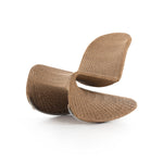 Featuring Portia Natural Outdoor Rocking Chair by Four Hands at Amethyst Home. Based off a vintage shape, all-weather wicker seating brings dramatic curves to this statement-making rocking chair. Cover or store indoors during inclement weather and when not in use.Overall Dimensions: 28"W x 37"L x 32"H
Collection: Grass RootsColors: Vintage NaturalMaterials: 100% Polyethylene Weig. Amethyst Home provides interior design, new construction, custom furniture, and area rugs in the Calabasas metro area.