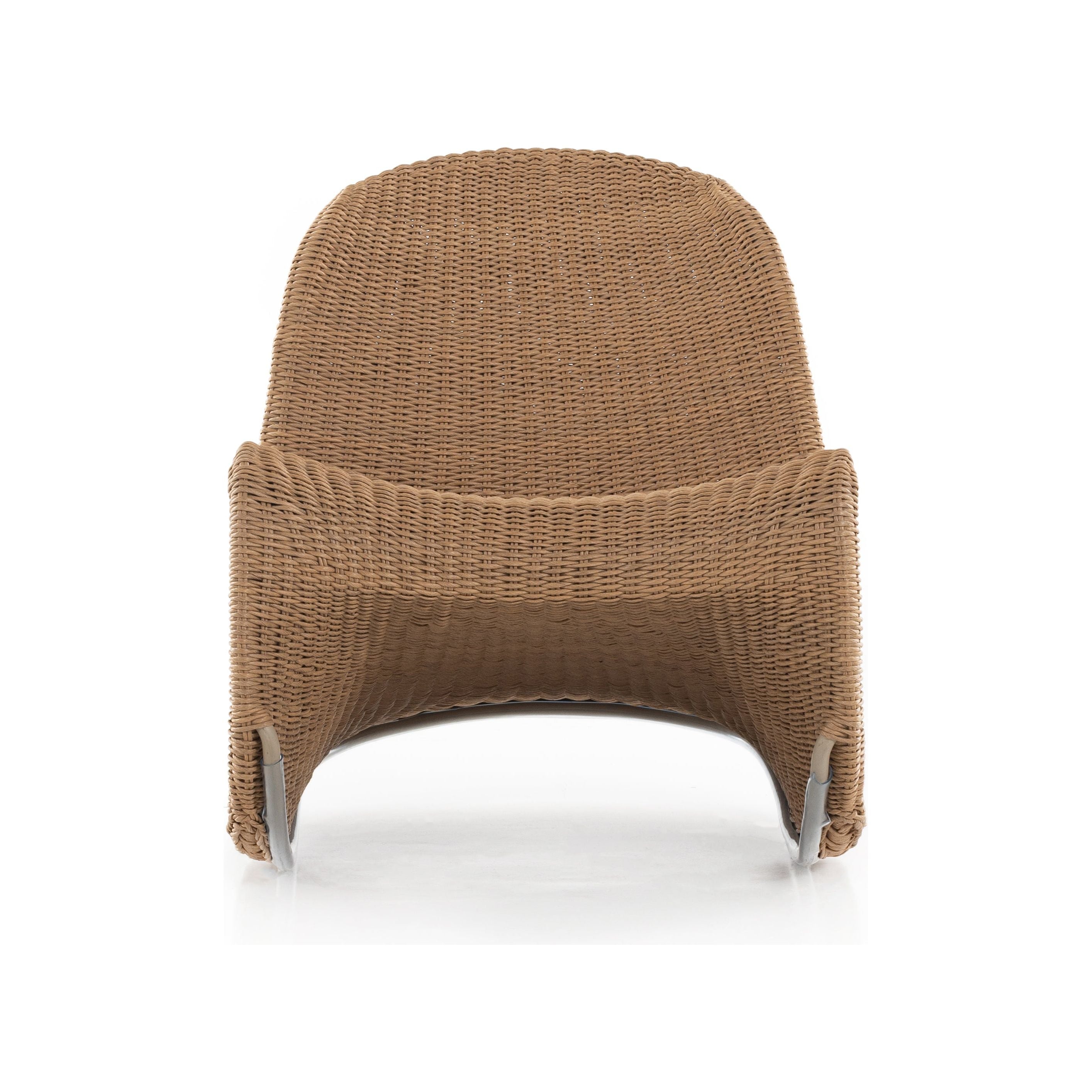 Featuring Portia Natural Outdoor Rocking Chair by Four Hands at Amethyst Home. Based off a vintage shape, all-weather wicker seating brings dramatic curves to this statement-making rocking chair. Cover or store indoors during inclement weather and when not in use.Overall Dimensions: 28"W x 37"L x 32"H
Collection: Grass RootsColors: Vintage NaturalMaterials: 100% Polyethylene Wei. Amethyst Home provides interior design, new construction, custom furniture, and area rugs in the Washington metro area.