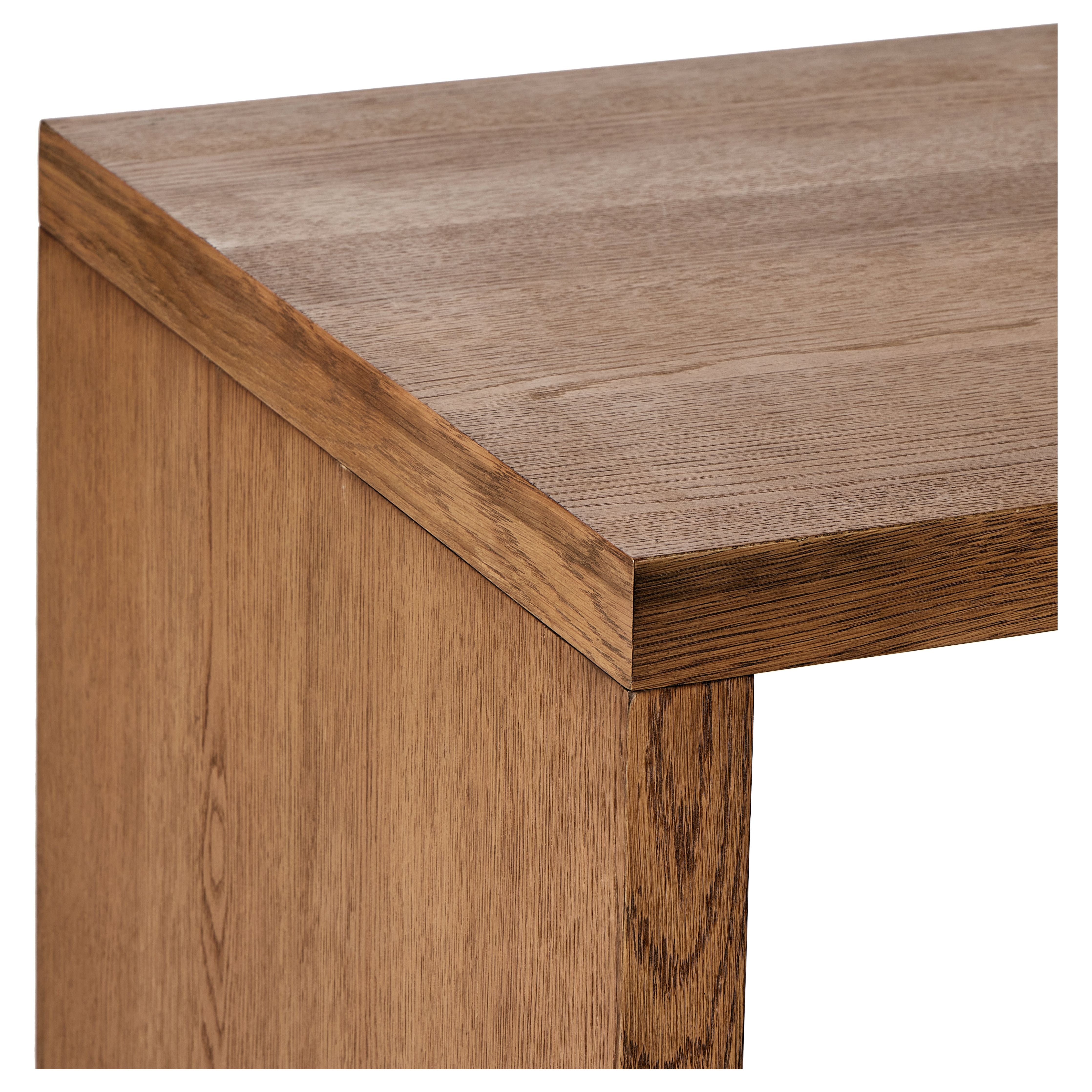 Featuring Posada Shaped Desk - Amber Oak Veneer L by Four Hands at Amethyst Home. Reflect your unique style with a modular desk and matching media console of amber-finished oak and cognac top-grain leather. Arrange to suit your space, while adding plenty of storage space to the office.Overall Dimensions: 78"W x 70"L x 30"H
Collection: BoltonColors: Amber Oak ,Amber Oak Veneer . Amethyst Home provides interior design, new construction, custom furniture, and area rugs in the Laguna Beach metro area.