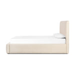 Featuring Quincy Lisbon Cream-Queen Bed by Four Hands at Amethyst Home. Modern, clean shaping meets inflated comfort with this padded, upholstered bed frame in a textural boucle-like pattern.Overall Dimensions: 73"W x 92.25"L x 40"H
Collection: EastonColors: Lisbon Cream ,BlackMaterials: 81% Pl, 19% Pc ,Solid Parawood Weight: 188.38 lbs. Amethyst Home provides interior design, new home construction design consulting, vintage area rugs, and lighting in the Boston metro area.