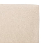 Featuring Quincy Lisbon Cream-Queen Bed by Four Hands at Amethyst Home. Modern, clean shaping meets inflated comfort with this padded, upholstered bed frame in a textural boucle-like pattern.Overall Dimensions: 73"W x 92.25"L x 40"H
Collection: EastonColors: Lisbon Cream ,BlackMaterials: 81% Pl, 19% Pc ,Solid Parawood Weight: 188.38 lbs. Amethyst Home provides interior design, new home construction design consulting, vintage area rugs, and lighting in the Kansas City metro area.