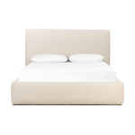 Featuring Quincy Lisbon Cream-Queen Bed by Four Hands at Amethyst Home. Modern, clean shaping meets inflated comfort with this padded, upholstered bed frame in a textural boucle-like pattern.Overall Dimensions: 73"W x 92.25"L x 40"H
Collection: EastonColors: Lisbon Cream ,BlackMaterials: 81% Pl, 19% Pc ,Solid Parawood Weight: 188.38 lbs. Amethyst Home provides interior design, new home construction design consulting, vintage area rugs, and lighting in the Miami metro area.