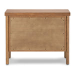 Featuring Roark Amber Oak Nightstand by Four Hands at Amethyst Home. Rounded, chunky dowel legs in an amber oak finish support the overhang top of of this nightstand. Two drawers provide ample storage, finished with simple gunmetal hardware.
Collection: BoltonColors: Amber Oak Veneer ,Dark Gunmetal ,Amber OakMaterials: Oak Veneer ,Iron ,Solid OakOverall Dim. Amethyst Home provides interior design, new home construction design consulting, vintage area rugs, and lighting in the Park City metro area.