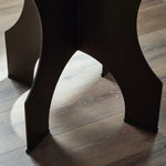 Featuring Round Bronze Side Table In Solid Iron by Four Hands at Amethyst Home. By the makers at Van Thiel, known for their antique-inspired pieces and hand-applied finishes. Solid iron with a textured bronze finish forms this unique, structured end table with industrial vibes.Overall Dimensions: 35.5"W x 35.5"L x 30"H
Collection: Van ThielColors: Bron. Amethyst Home provides interior design, new home construction design consulting, vintage area rugs, and lighting in the Salt Lake City metro area.