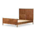Featuring Salado Heirloom Sienna-Queen Bed by Four Hands at Amethyst Home. Solid ash framing and heirloom leather panel details craft this safari-inspired bed frame. Sourced from one of the oldest family-owned tanneries in Italyâ€™s Bassano del Grappa, our heirloom leather covering is salvaged and processed from upcycled hides featuring an abundance of natural . Amethyst Home provides interior design, new home construction design consulting, vintage area rugs, and lighting in the Miami metro area.