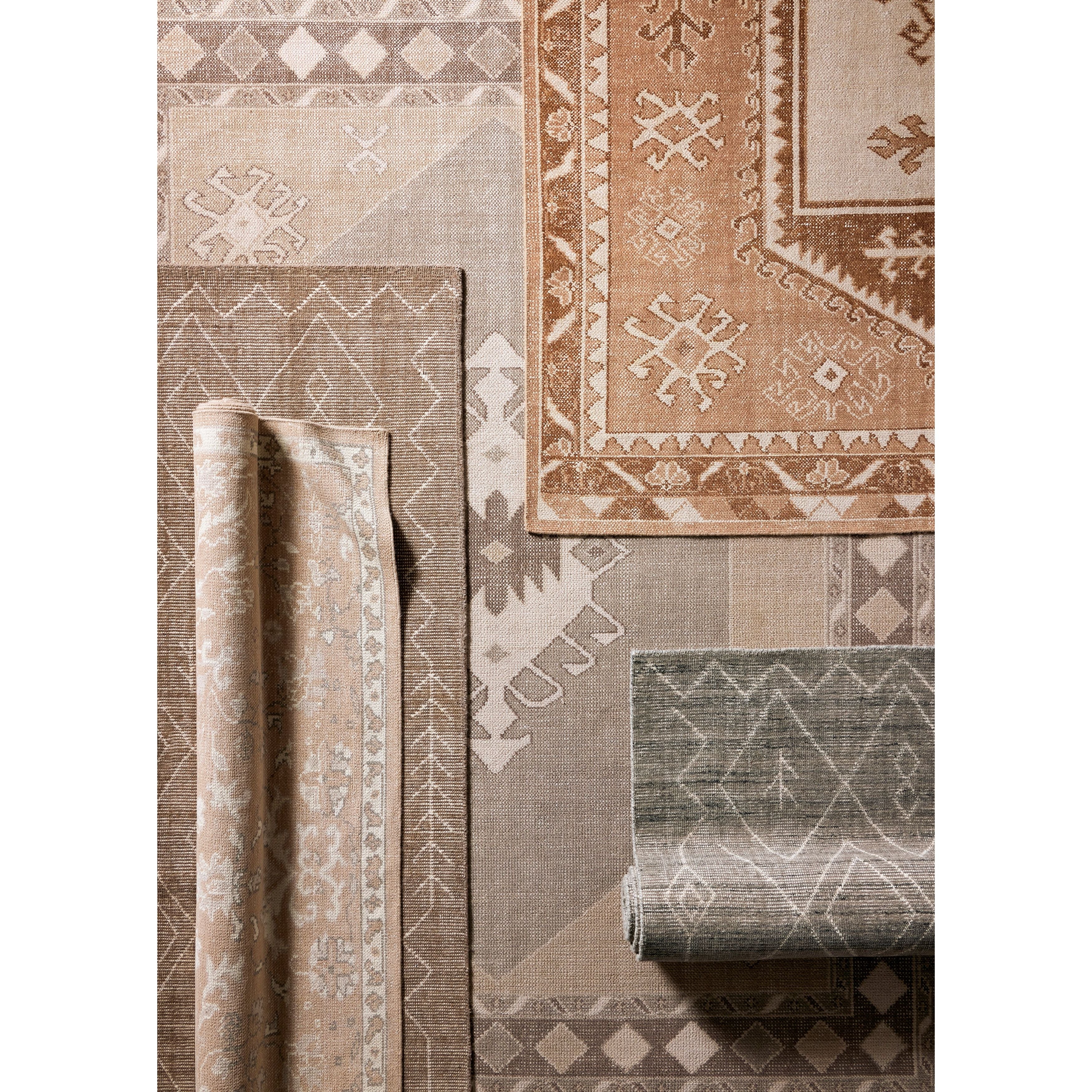 Featuring Samsa Rug by Four Hands at Amethyst Home. The Samsa Rug is made from a beautiful blend of classic cotton and luxurious New Zealand wool, with unique, intricate motifs that seem to speak a story all their own. Following a technique and tradition dating back thousands of years, each hand-knotted rug can take two to three master weavers five to six weeks to complete, depending on t. Amethyst Home provides interior design services, furniture, rugs, and lighting in the Kansas City metro area.