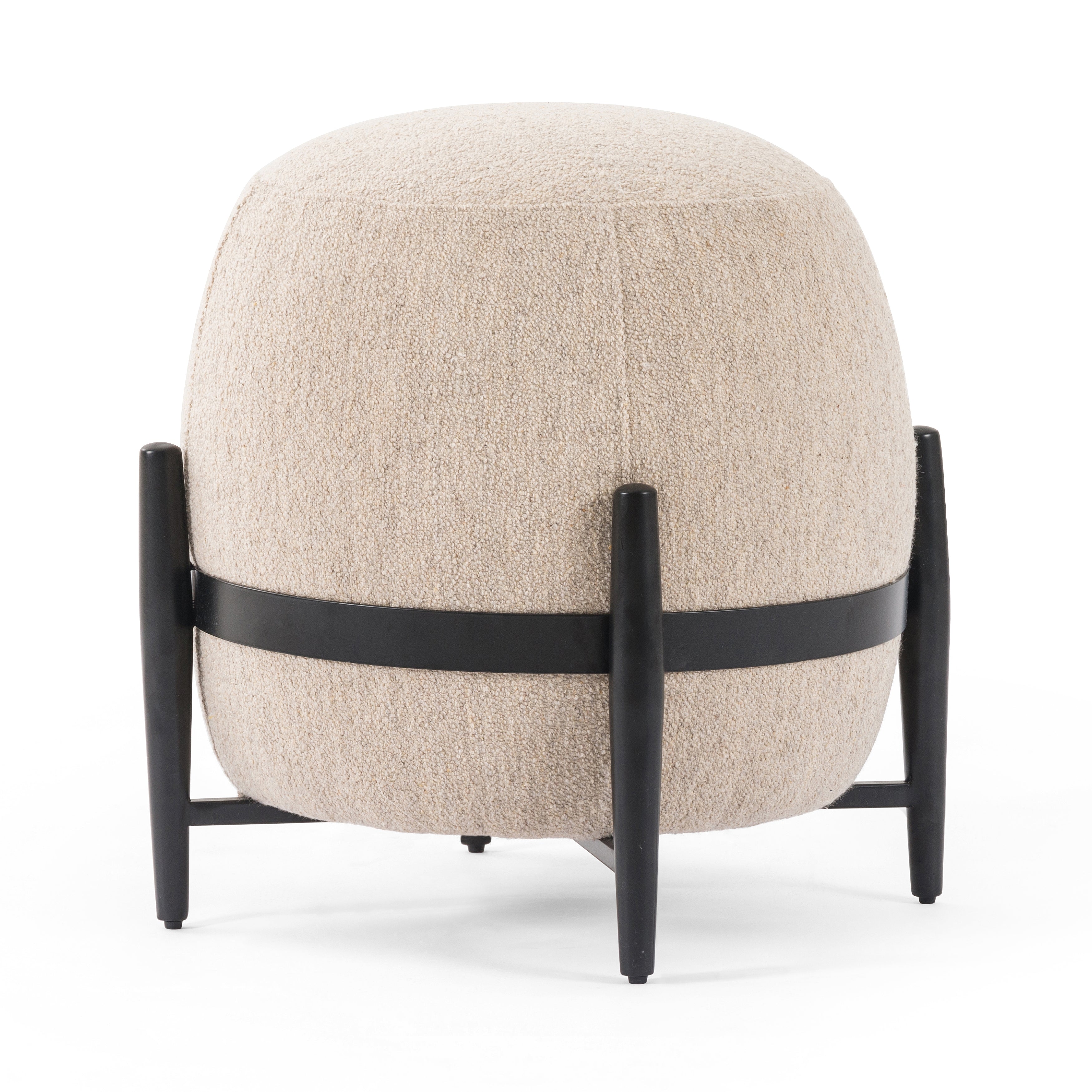 Featuring Sia Athena Taupe Ottoman by Four Hands at Amethyst Home. The Sia Athena Taupe Ottoman is beautifully shaped and perfect for relaxing on after a long day. It gives a retro, transitional look. Overall Dimensions: 17"W x 17"L x 19"HColors: 005712-001, Carbon EbonyMaterials: 92% Pl, 8% Pa, IronFabric: PerformanceWeight: 16.09 lbVolume: 4.06 cu ft. Amethyst Home provides interior design services, furniture, rugs, and lighting in the Dallas metro area.