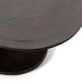 Featuring Simone Oval Coffee Table by Four Hands at Amethyst Home. We love the open, airy base of this Simone Oval Coffee Table. Place in your living room or lounge area and place your favorite accessories to elevate the space.Overall Dimensions: 54.75"W x 29.25"L x 16.50"HColors: Antique RustMaterials: AluminumWeight: 84.78 lbVolume: 14.34 cu ftClearance from Floor: 16.0"Tabletop Thickness: 0.. Amethyst Home provides interior design services, furniture, rugs, and lighting in the Miami metro area.