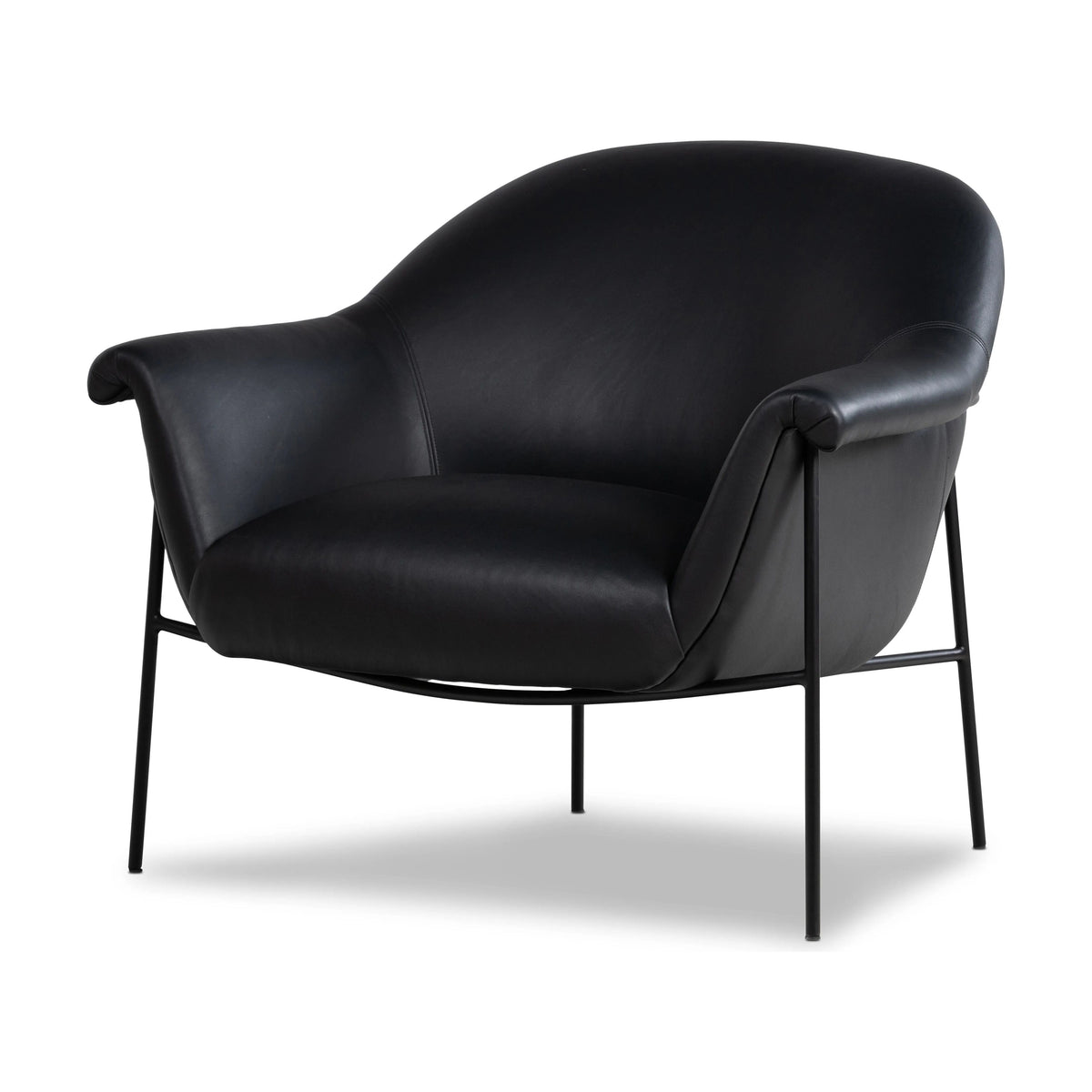 Chaise Suerte Carson noire | prêt pour l'expédition!