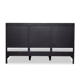 Featuring Sydney Black Wash King Bed by Four Hands at Amethyst Home. Black-washed mango frames an inset of black woven cane, for a textural, monochromatic look.Overall Dimensions: 78.25"W x 83"L x 46.50"H
Collection: PrescottColors: Black Wash ,Black CaneMaterials: Solid Mango ,Cane Weight: 172.35 lbs. Amethyst Home provides interior design, new construction, custom furniture, and area rugs in the Des Moines metro area.