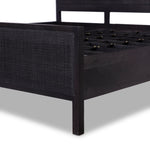 Featuring Sydney Black Wash King Bed by Four Hands at Amethyst Home. Black-washed mango frames an inset of black woven cane, for a textural, monochromatic look.Overall Dimensions: 78.25"W x 83"L x 46.50"H
Collection: PrescottColors: Black Wash ,Black CaneMaterials: Solid Mango ,Cane Weight: 172.35 lbs. Amethyst Home provides interior design, new construction, custom furniture, and area rugs in the Laguna Beach metro area.