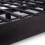 Featuring Sydney Black Wash King Bed by Four Hands at Amethyst Home. Black-washed mango frames an inset of black woven cane, for a textural, monochromatic look.Overall Dimensions: 78.25"W x 83"L x 46.50"H
Collection: PrescottColors: Black Wash ,Black CaneMaterials: Solid Mango ,Cane Weight: 172.35 lbs. Amethyst Home provides interior design, new construction, custom furniture, and area rugs in the Omaha metro area.