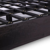 Featuring Sydney Black Wash King Bed by Four Hands at Amethyst Home. Black-washed mango frames an inset of black woven cane, for a textural, monochromatic look.Overall Dimensions: 78.25"W x 83"L x 46.50"H
Collection: PrescottColors: Black Wash ,Black CaneMaterials: Solid Mango ,Cane Weight: 172.35 lbs. Amethyst Home provides interior design, new construction, custom furniture, and area rugs in the Omaha metro area.