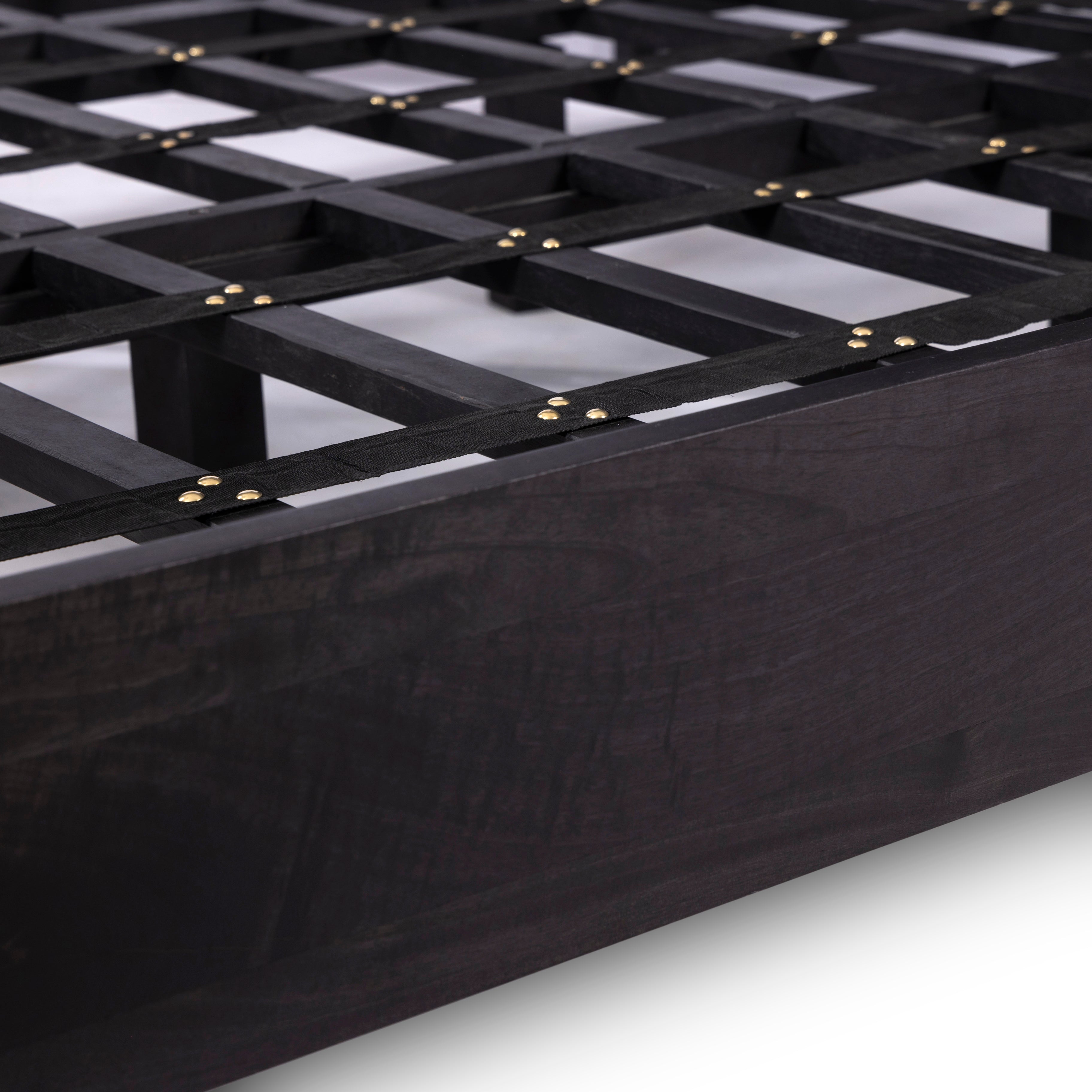 Featuring Sydney Black Wash King Bed by Four Hands at Amethyst Home. Black-washed mango frames an inset of black woven cane, for a textural, monochromatic look.Overall Dimensions: 78.25"W x 83"L x 46.50"H
Collection: PrescottColors: Black Wash ,Black CaneMaterials: Solid Mango ,Cane Weight: 172.35 lbs. Amethyst Home provides interior design, new construction, custom furniture, and area rugs in the Omaha metro area.