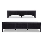 Featuring Sydney Black Wash King Bed by Four Hands at Amethyst Home. Black-washed mango frames an inset of black woven cane, for a textural, monochromatic look.Overall Dimensions: 78.25"W x 83"L x 46.50"H
Collection: PrescottColors: Black Wash ,Black CaneMaterials: Solid Mango ,Cane Weight: 172.35 lbs. Amethyst Home provides interior design, new construction, custom furniture, and area rugs in the Portland metro area.