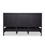 Featuring Sydney Black Wash King Bed by Four Hands at Amethyst Home. Black-washed mango frames an inset of black woven cane, for a textural, monochromatic look.Overall Dimensions: 78.25"W x 83"L x 46.50"H
Collection: PrescottColors: Black Wash ,Black CaneMaterials: Solid Mango ,Cane Weight: 172.35 lbs. Amethyst Home provides interior design, new construction, custom furniture, and area rugs in the Salt Lake City metro area.