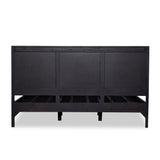 Featuring Sydney Black Wash King Bed by Four Hands at Amethyst Home. Black-washed mango frames an inset of black woven cane, for a textural, monochromatic look.Overall Dimensions: 78.25"W x 83"L x 46.50"H
Collection: PrescottColors: Black Wash ,Black CaneMaterials: Solid Mango ,Cane Weight: 172.35 lbs. Amethyst Home provides interior design, new construction, custom furniture, and area rugs in the Salt Lake City metro area.