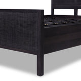 Featuring Sydney Black Wash Queen Bed by Four Hands at Amethyst Home. Black-washed mango frames an inset of black woven cane, for a textural, monochromatic look.Overall Dimensions: 62.25"W x 83"L x 46.50"H
Collection: PrescottColors: Black Wash ,Black CaneMaterials: Solid Mango ,Cane Weight: 148.11 lbs. Amethyst Home provides interior design, new construction, custom furniture, and area rugs in the Park City metro area.