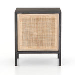 Featuring Sydney Black Wash Left Nightstand by Four Hands at Amethyst Home. Black-washed mango frames inset woven cane, for a textural look with eye-catching contrast. Roomy interior brings extra storage space to the bedside, with a removable shelf for clever convenience.
Collection: PrescottColors: Black Wash ,Natural CaneMaterials: Solid Mango ,CaneOverall Dimensions: 20"W x 1. Amethyst Home provides interior design, new construction, custom furniture, and area rugs in the Des Moines metro area.