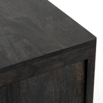 Featuring Sydney Black Wash Left Nightstand by Four Hands at Amethyst Home. Black-washed mango frames inset woven cane, for a textural look with eye-catching contrast. Roomy interior brings extra storage space to the bedside, with a removable shelf for clever convenience.
Collection: PrescottColors: Black Wash ,Natural CaneMaterials: Solid Mango ,CaneOverall Dimensions: 20"W x 16. Amethyst Home provides interior design, new construction, custom furniture, and area rugs in the Nashville metro area.