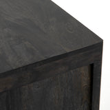 Featuring Sydney Black Wash Left Nightstand by Four Hands at Amethyst Home. Black-washed mango frames inset woven cane, for a textural look with eye-catching contrast. Roomy interior brings extra storage space to the bedside, with a removable shelf for clever convenience.
Collection: PrescottColors: Black Wash ,Natural CaneMaterials: Solid Mango ,CaneOverall Dimensions: 20"W x 16. Amethyst Home provides interior design, new construction, custom furniture, and area rugs in the Nashville metro area.