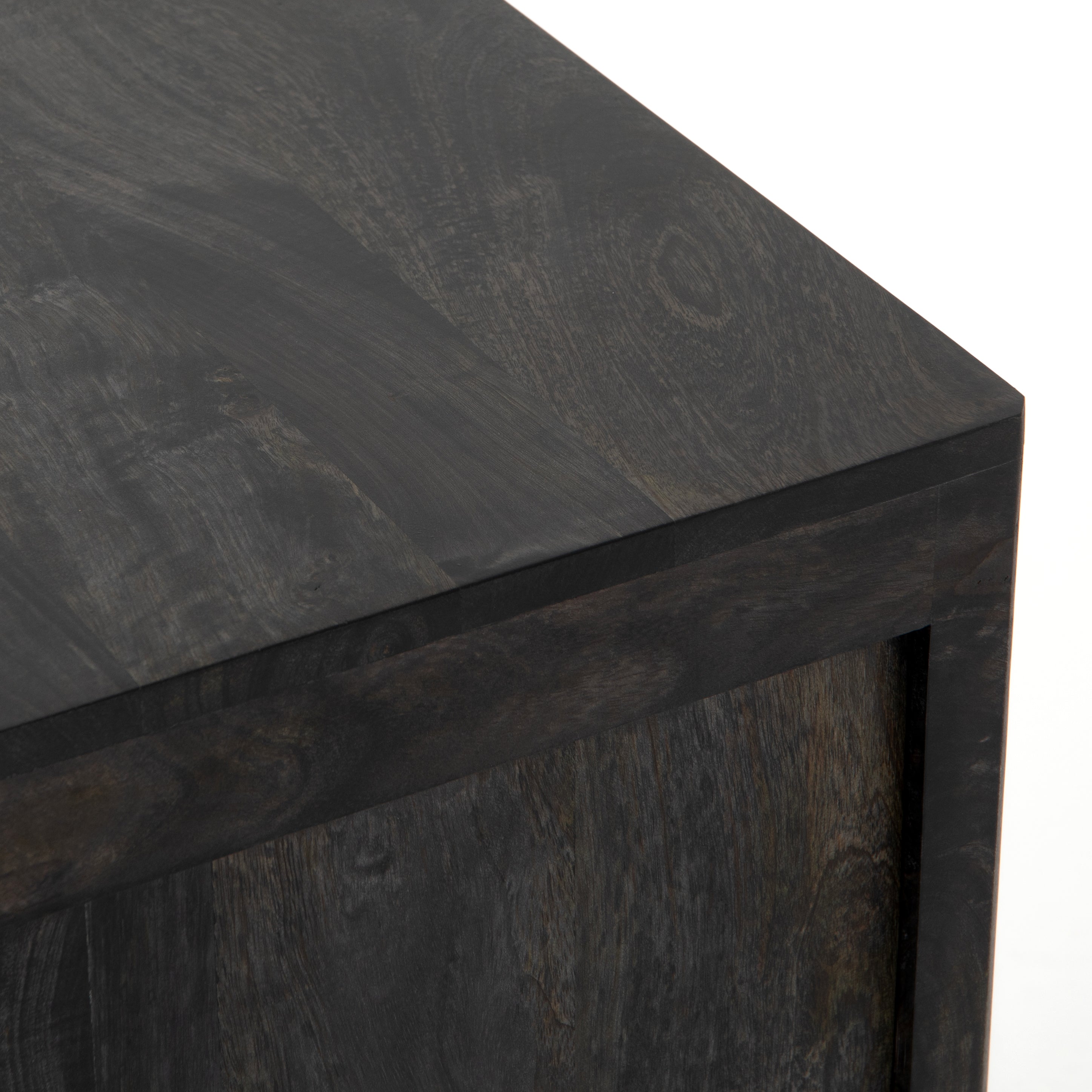 Featuring Sydney Black Wash Left Nightstand by Four Hands at Amethyst Home. Black-washed mango frames inset woven cane, for a textural look with eye-catching contrast. Roomy interior brings extra storage space to the bedside, with a removable shelf for clever convenience.
Collection: PrescottColors: Black Wash ,Natural CaneMaterials: Solid Mango ,CaneOverall Dimensions: 20"W x 16. Amethyst Home provides interior design, new construction, custom furniture, and area rugs in the Nashville metro area.