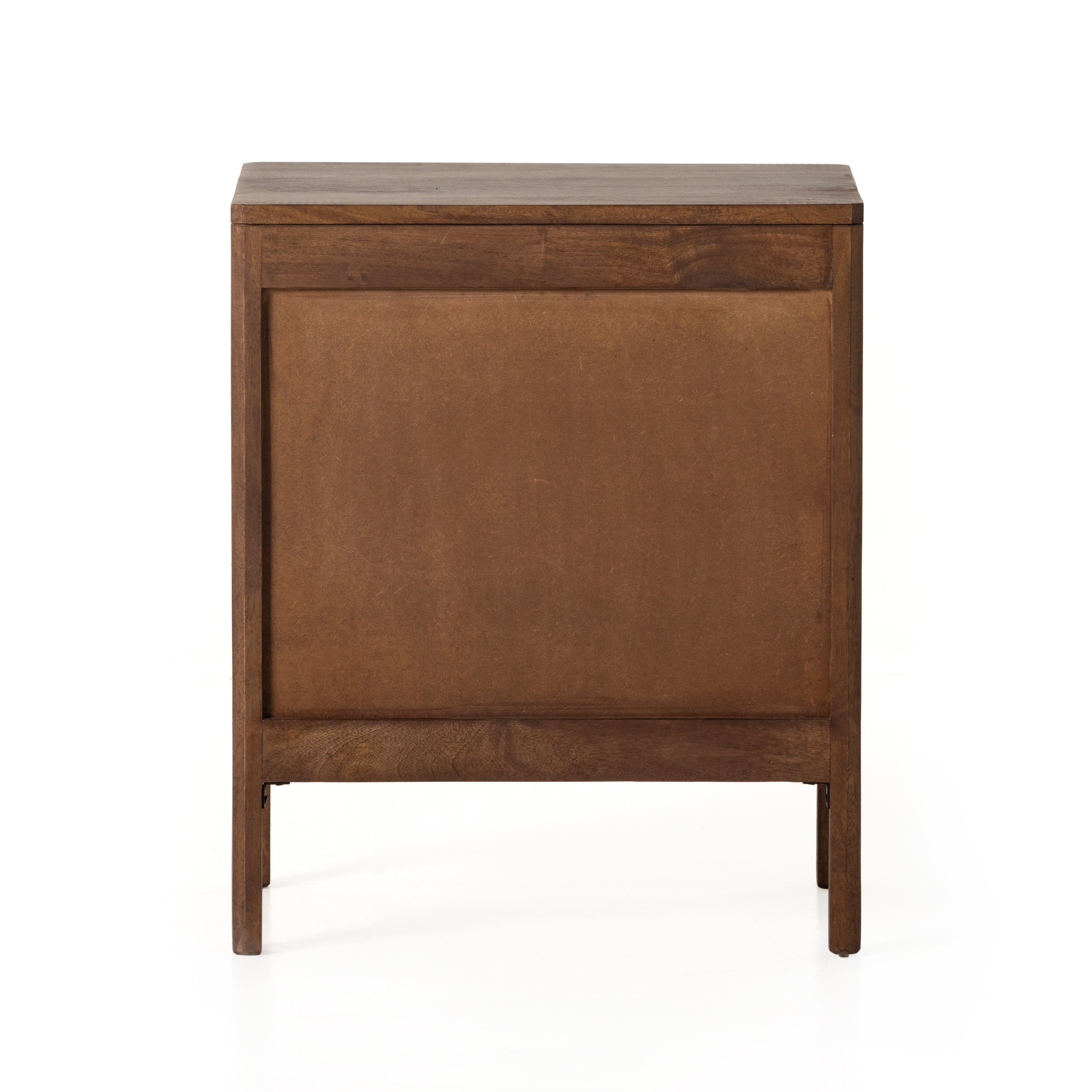 Featuring Sydney Brown Wash Left Nightstand by Four Hands at Amethyst Home. Brown-washed mango encases inset woven cane, for a light, textural look with monochromatic vibes. Removable interior shelf offers clever convenience. Option to pair with matching right nightstand.
Collection: PrescottColors: Brown Wash ,Brown CaneMaterials: Solid Mango ,CaneOverall Dimensions: 20"W x 16"L. Amethyst Home provides interior design, new construction, custom furniture, and area rugs in the Charlotte metro area.