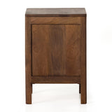 Featuring Sydney Brown Wash Left Nightstand by Four Hands at Amethyst Home. Brown-washed mango encases inset woven cane, for a light, textural look with monochromatic vibes. Removable interior shelf offers clever convenience. Option to pair with matching right nightstand.
Collection: PrescottColors: Brown Wash ,Brown CaneMaterials: Solid Mango ,CaneOverall Dimensions: 20"W x 1. Amethyst Home provides interior design, new construction, custom furniture, and area rugs in the Laguna Beach metro area.