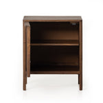 Featuring Sydney Brown Wash Left Nightstand by Four Hands at Amethyst Home. Brown-washed mango encases inset woven cane, for a light, textural look with monochromatic vibes. Removable interior shelf offers clever convenience. Option to pair with matching right nightstand.
Collection: PrescottColors: Brown Wash ,Brown CaneMaterials: Solid Mango ,CaneOverall Dimensions: 20"W x 16". Amethyst Home provides interior design, new construction, custom furniture, and area rugs in the Washington metro area.