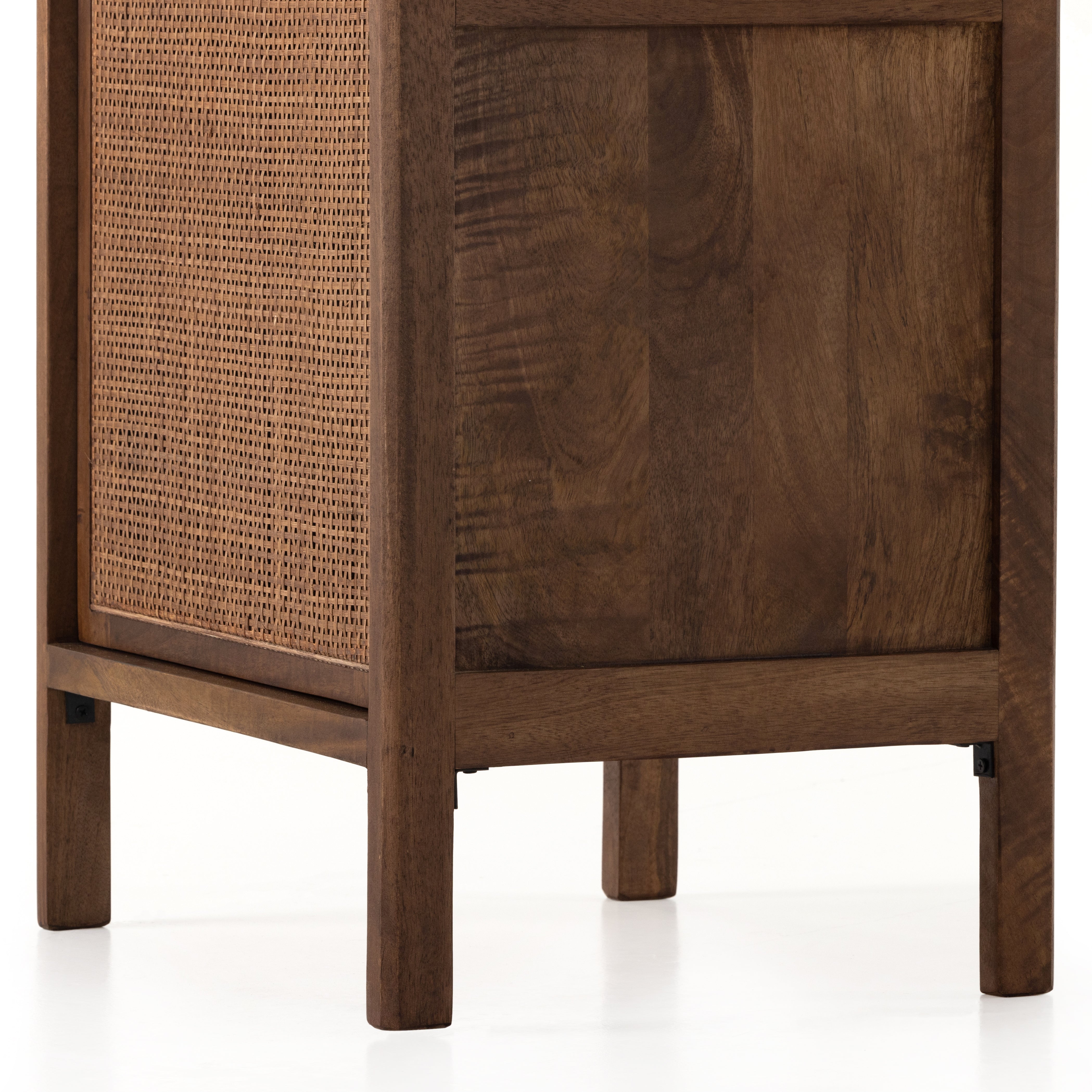 Featuring Sydney Brown Wash Right Nightstand by Four Hands at Amethyst Home. Brown-washed mango encases inset woven cane, for a light, textural look with monochromatic vibes. Removable interior shelf offers clever convenience. Option to pair with matching left nightstand.
Collection: PrescottColors: Brown Wash ,Brown CaneMaterials: Solid Mango ,CaneOverall Dimensions: 20"W x . Amethyst Home provides interior design, new construction, custom furniture, and area rugs in the Winter Garden metro area.
