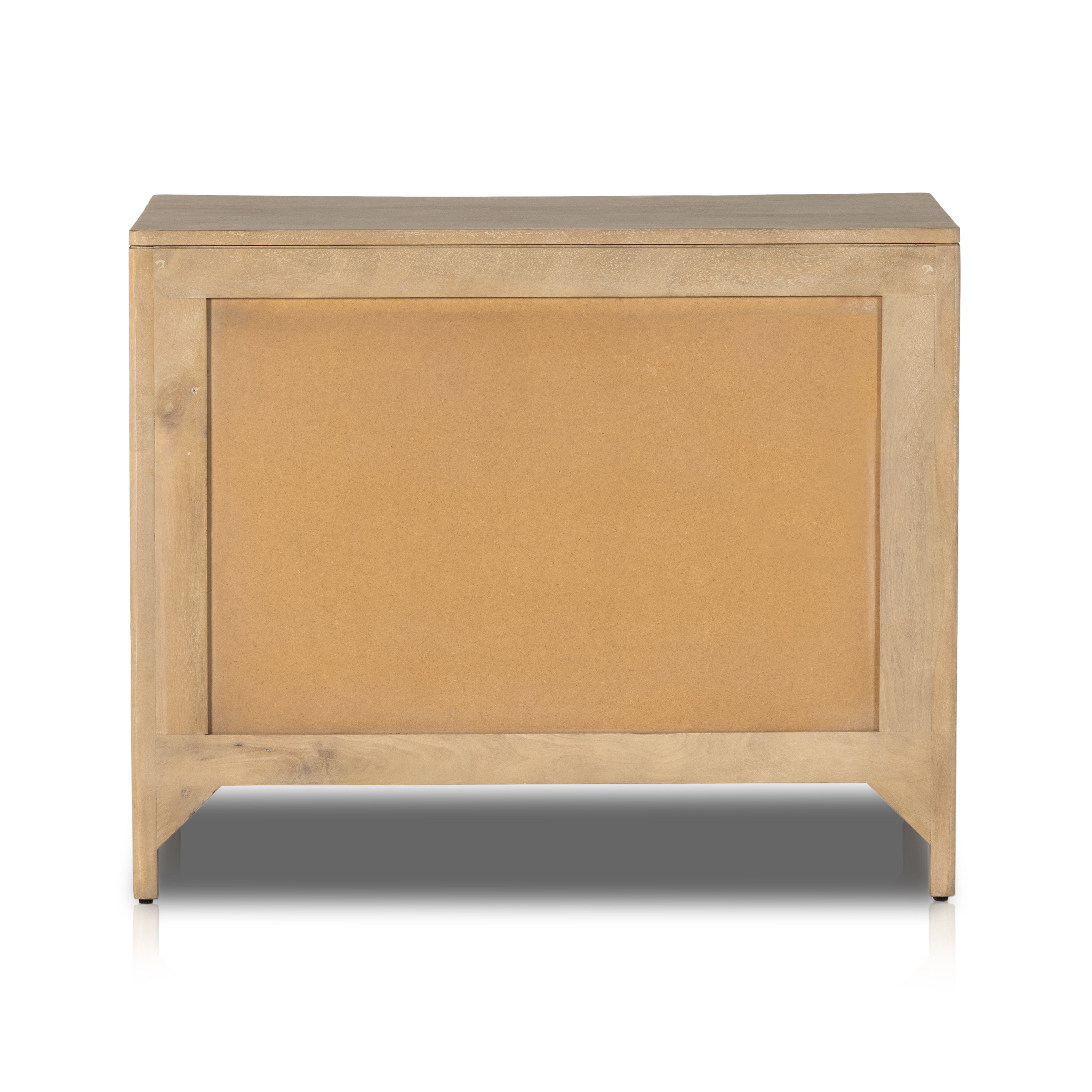 Featuring Sydney Large Nightstand - Natural Mango by Four Hands at Amethyst Home. Natural mango frames inset woven cane, for a light, textural look with organic allure. Three spacious drawers provide plenty of closed storage. Amethyst Home provides interior design, new home construction design consulting, vintage area rugs, and lighting in the Des Moines metro. Amethyst Home provides interior design, new home construction design consulting, vintage area rugs, and lighting in the Boston metro area.