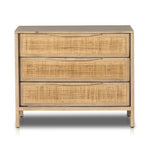 Featuring Sydney Large Nightstand - Natural Mango by Four Hands at Amethyst Home. Natural mango frames inset woven cane, for a light, textural look with organic allure. Three spacious drawers provide plenty of closed storage. Amethyst Home provides interior design, new home construction design consulting, vintage area rugs, and lighting in the Des Moines. Amethyst Home provides interior design, new home construction design consulting, vintage area rugs, and lighting in the Laguna Beach metro area.